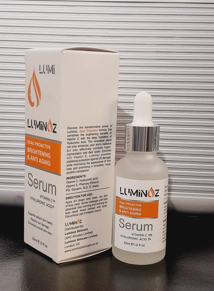 Luminoz Dual Proactive Brightening and Antiaging Serum