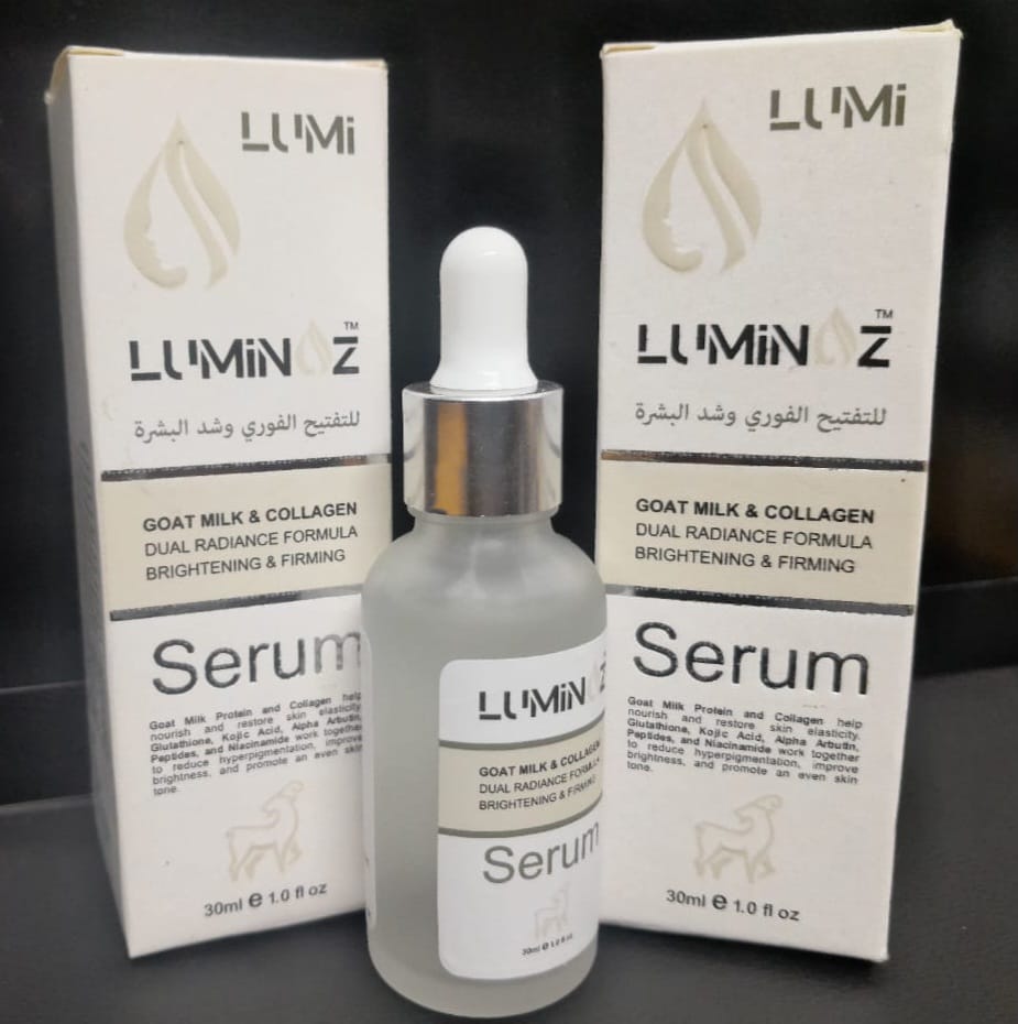 Luminoz Dual Radiance Goat Milk & Collagen Serum