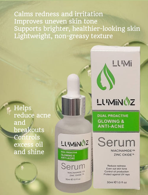 Luminoz Dual Proactive Glowing and Anti-Acne Serum